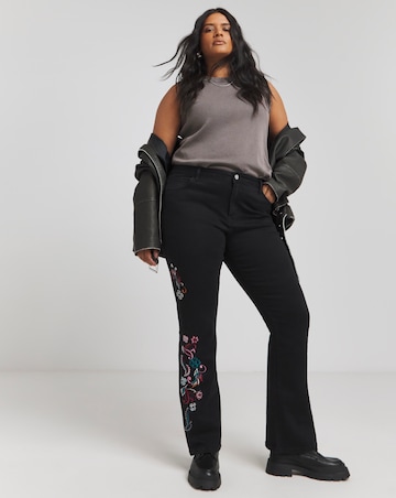 Joe Browns Embroidered Straight Leg Jeans
