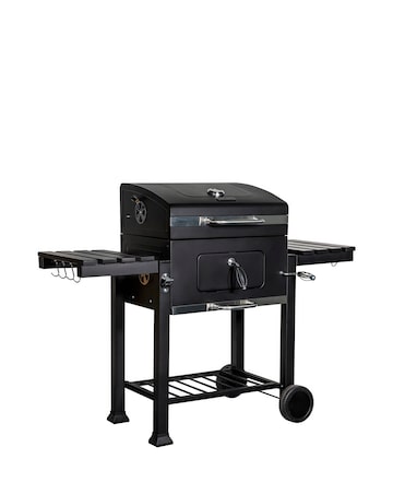 George Foreman XL Smoker Charcoal BBQ