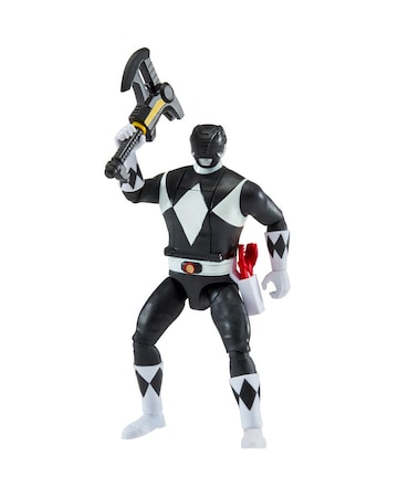 Mighty Morphin Power Rangers Auto Morphin Black Ranger Figure