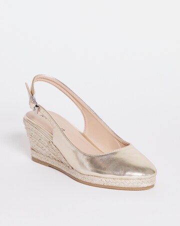 Slingback Espadrille E Fit