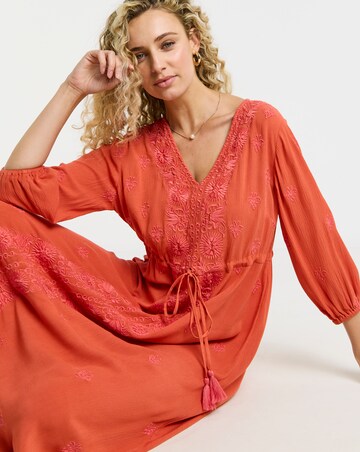 Joe Browns Evelyn Embroidery Maxi Dress