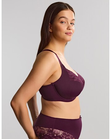 Sculptresse Amara Full Cup Plum Wired Bra