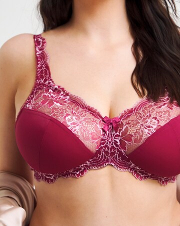 Pretty Secrets 2 Pack Ella Lace Full Cup Non Wired Bras B-H