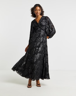 Joanna Hope Lurex Maxi Dress