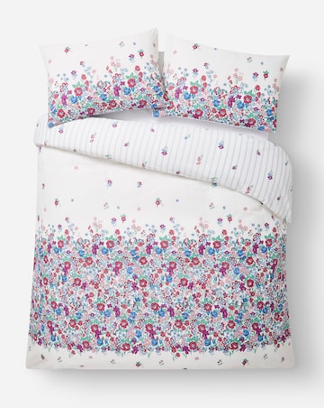 Julipa Zola Floral Trail Cotton Blend Reversible Duvet Set