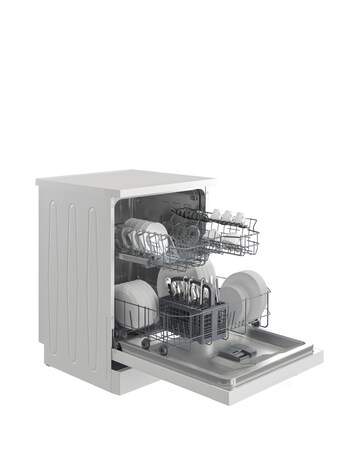 Indesit Push&Go IN2FE13DT9WUK Freestanding Dishwasher 13 Place White + Install