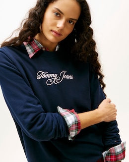 Tommy Jeans Logo Crew Sweatshirt
