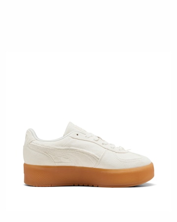 PUMA Palermo Elevata Bow Suede Trainers