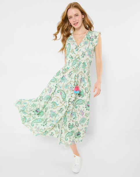 Joe Browns Helena Paisley Printed Maxi Dress Petite
