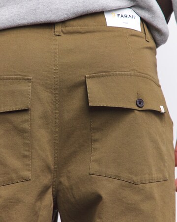 Farah Hawtin Tapered Fit Twill Trouser