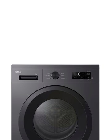 LG Series 2 ThinQ? RHX1009NMK 9 kg Heat Pump Tumble Dryer - Grey - A+++ -6% (B)