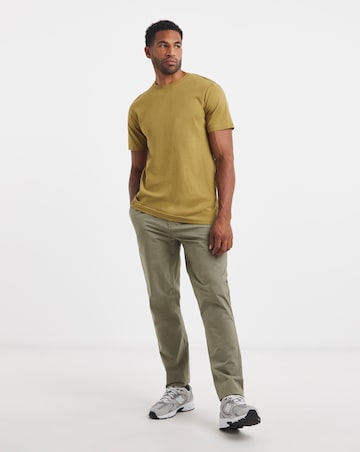 Pure Cotton Crew Neck T-Shirt Long