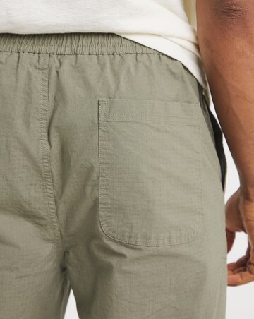 Ripstop Tapered Elasticated Stretch Trouser
