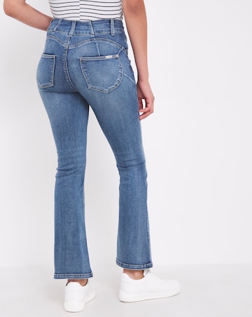 Dream Sculpt Mid Blue Bootcut Jeans