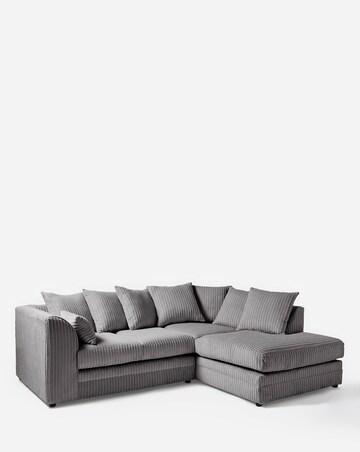 Ferguson Jumbo Cord Right Hand Chaise Sofa