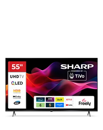 Sharp 4T-C55HM5245KB QLED 4K UHD 55-inch Smart TV