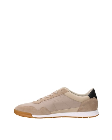 BOSS Titanium Suede Trainer - Light Beige