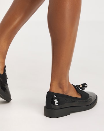 Amy Tassle Trim Loafers - Extra Wide Fit (EEE)