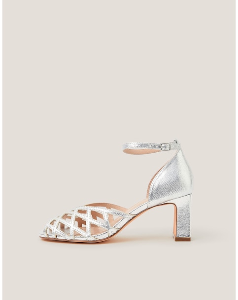 Monsoon Callie Metallic Heel Sandals
