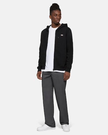 Dickies Oakport Zip Through Hoodie - Black