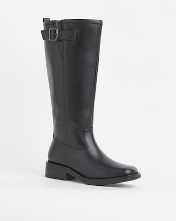 Winona Smart Leather Riding Boots - Extra Wide Fit (EEE) & Curvy Calf