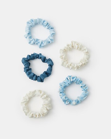 Accessorize 5-Pack Satin Hair Scrunchies
