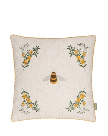 Wylder Ramble Bee Tufted Cushion Cover 45x45cm