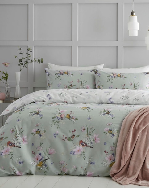 Catherine Lansfield  Songbird Duvet Cover Set
