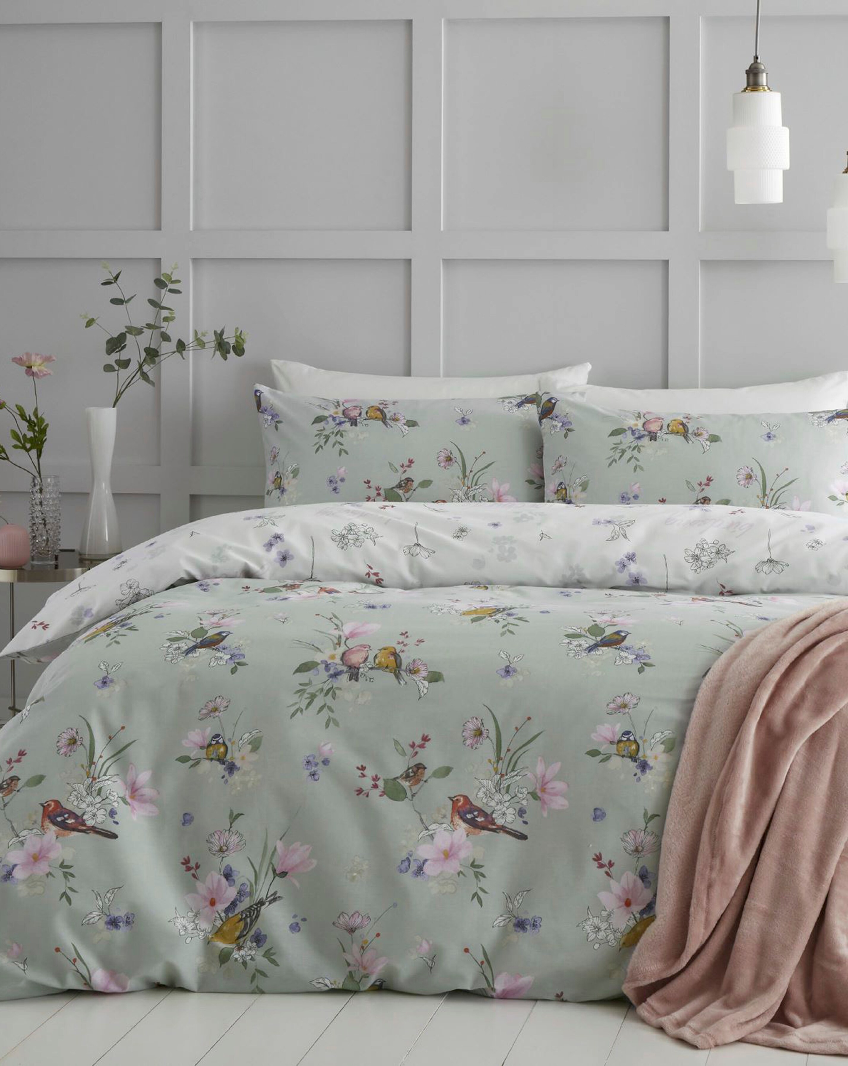 Catherine Lansfield Songbird Duvet Cover Set
