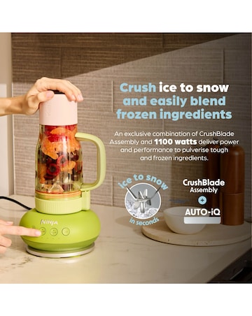 Ninja BlendBoss Tumbler Blender - DB351UKST Stone