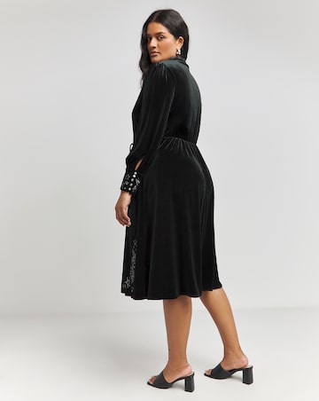 Joe Browns Starlight Velvet Midi Dress
