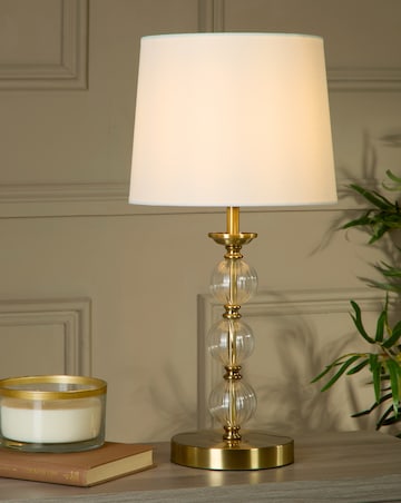Glass Ball Table Lamp