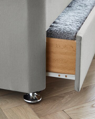 Silentnight 1000 Pocket Pillowtop Memory Divan Set with 4 Drawers