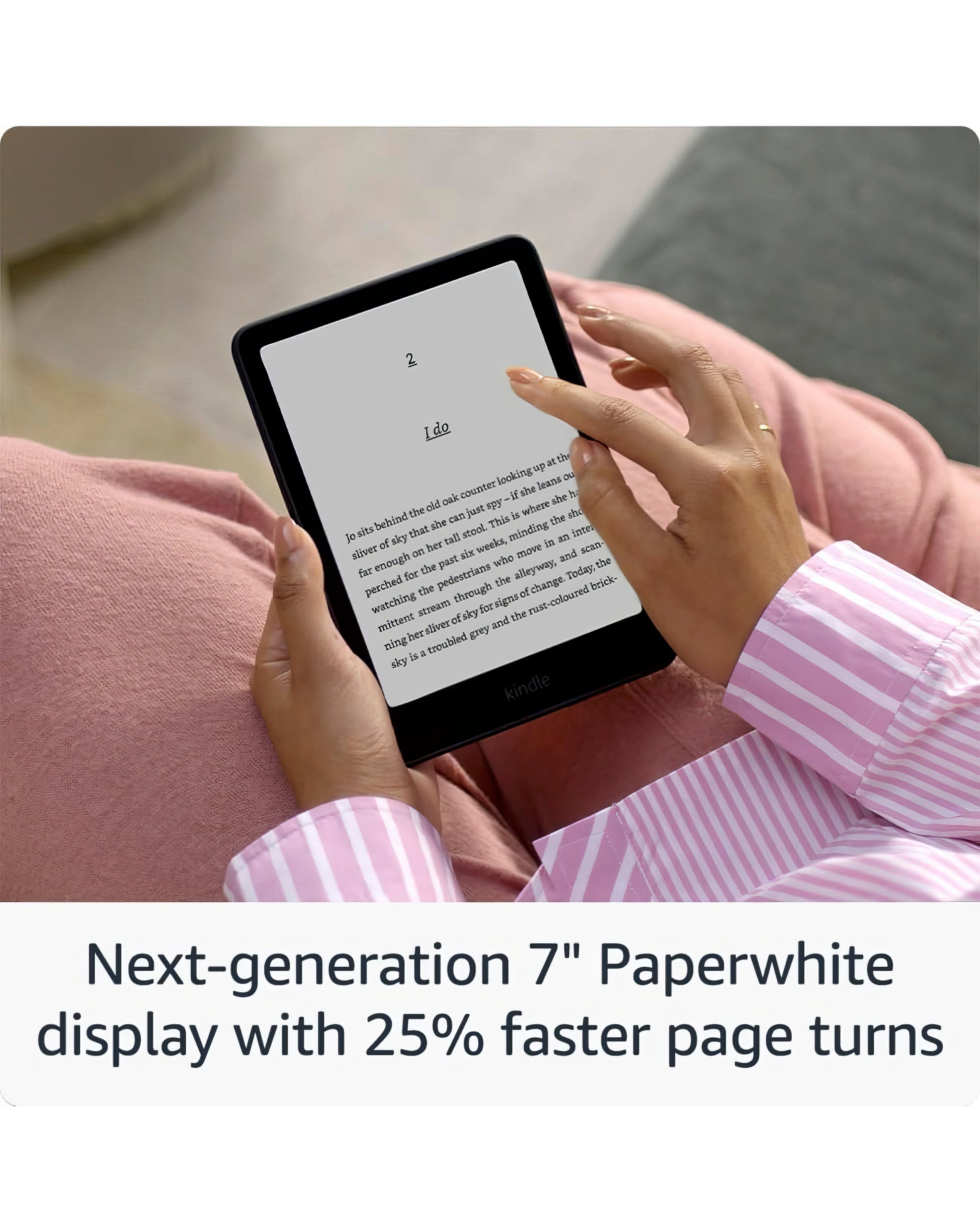 Amazon Kindle Paperwhite (2024) 7in 16GB E-Reader - Black
