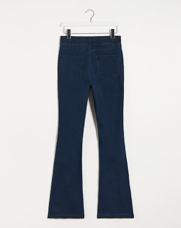 Erin Dark Indigo Pull On Bootcut Jeggings