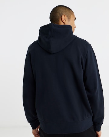 Lacoste Colourblock Zip Through Hoodie - Black