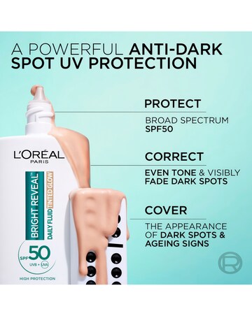 L'Oreal Paris Daily Fluid Tinted Glow SPF 50+, Pearl Glow