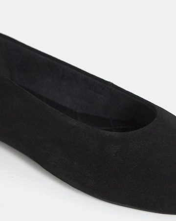 Alyssa Classic Suede Ballerinas - Extra Wide Fit (EEE)