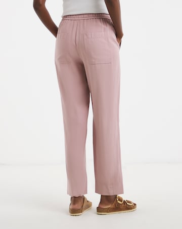 Blush Soft Utility Pull On Trouser