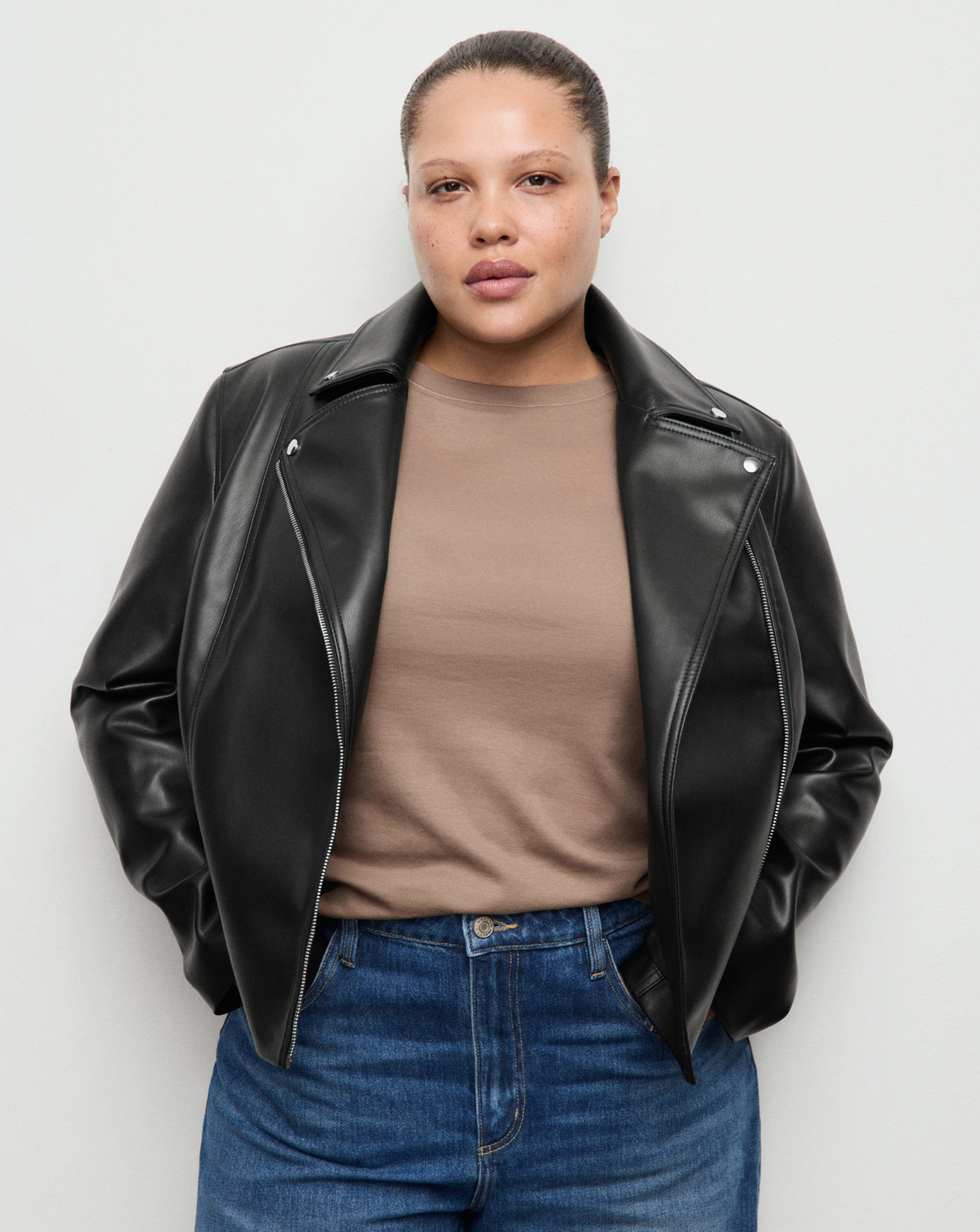 Anthology Leather Trucker Jacket | Fashion World