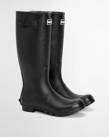 Barbour Mens Bede Tall Wellington Boot - Black