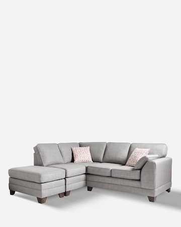 Hilliard Fabric Left Hand Corner Sofa