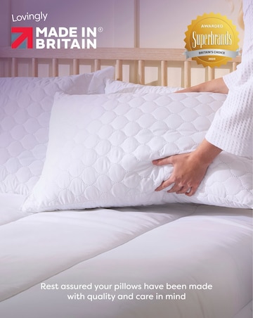 Slumberdown Sleep Soundly Rebound Firm Support Pillows - 2 Pack