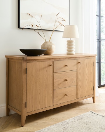 Caitlin Ready Assembled Wooden Large Sideboard