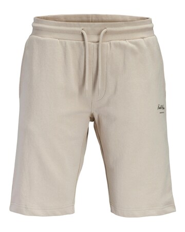 Jack & Jones Gordon Logo Sweat Short - Cream