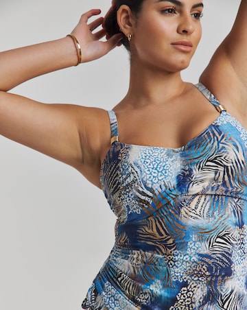 Fantasie Seraya Sands Wired Adjustable Tankini Top Denim