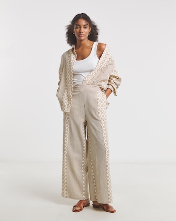 Native Youth Contrast Jaquard Trouser