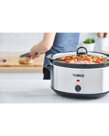 Tower 1.6L Soup Maker + 3.5L S/S Slow Cooker
