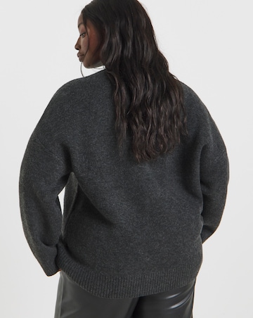 Religion Relaxed Fit Wild Heart Jumper