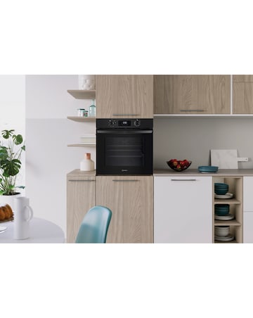 Indesit Turn&Go IO 253 B UK Built-In Electric Single Oven Black